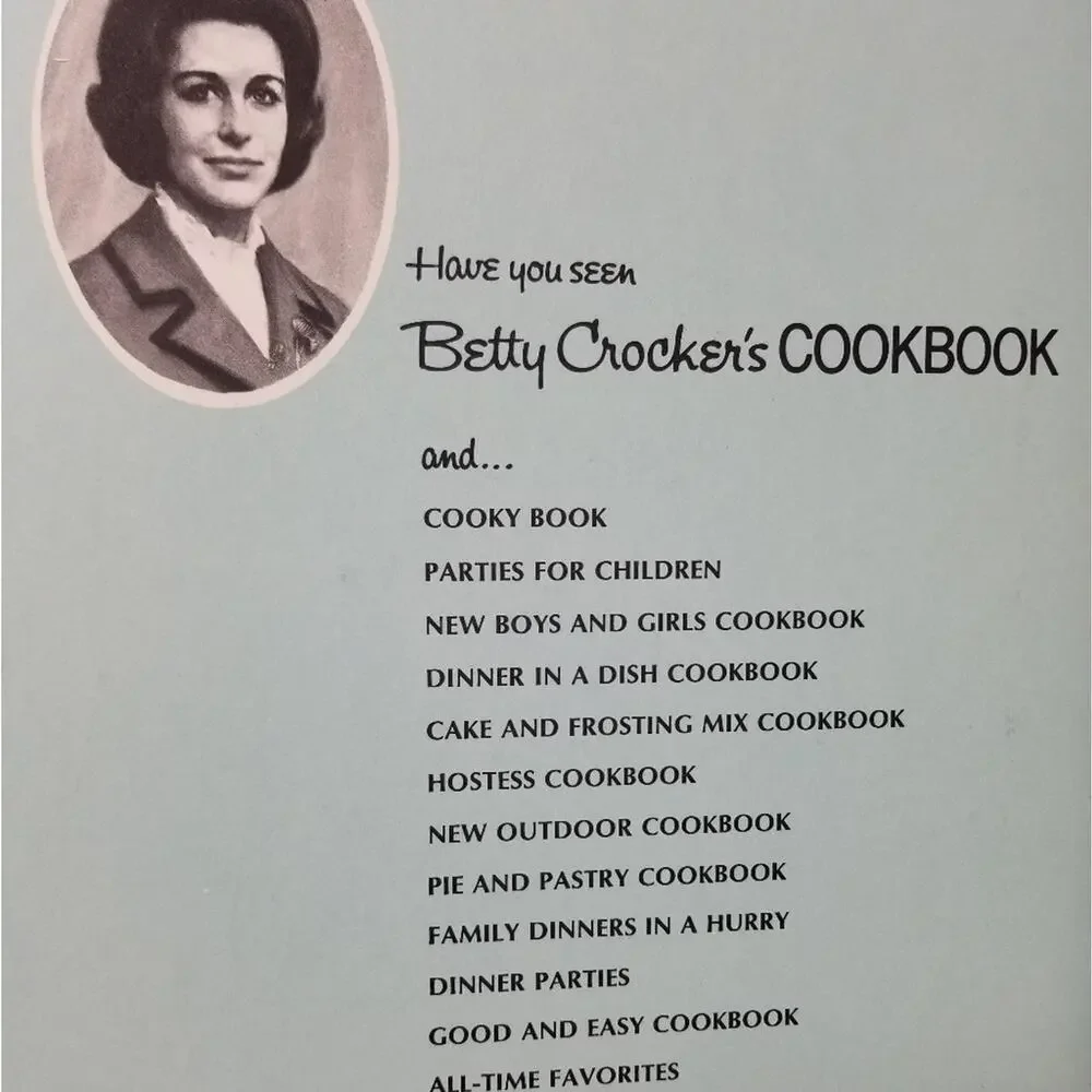 Betty Crocker Vintage‎ 1972 Cookbook